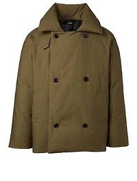 Double-Breasted Down Coat