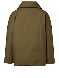 Double-Breasted Down Coat