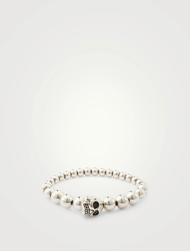 Beaded Skull Bracelet