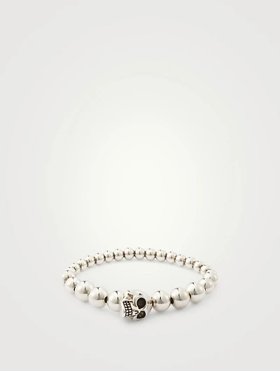 Beaded Skull Bracelet