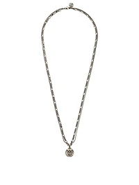 Skull Coin Pendant Necklace