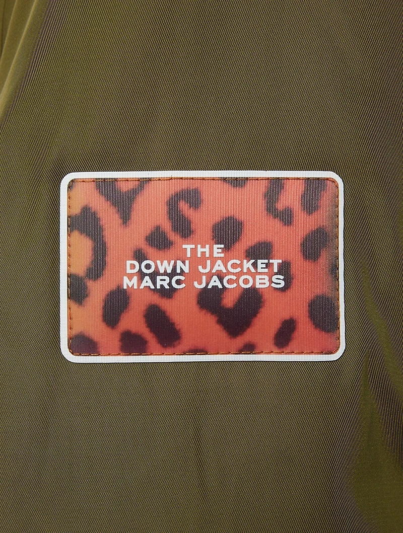 Down Jacket With Faux Fur Collar