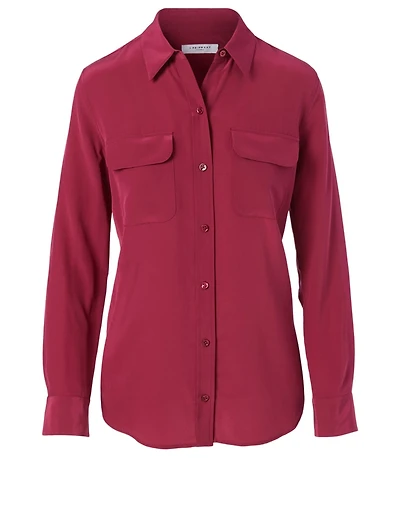 Signature Silk Slim Shirt