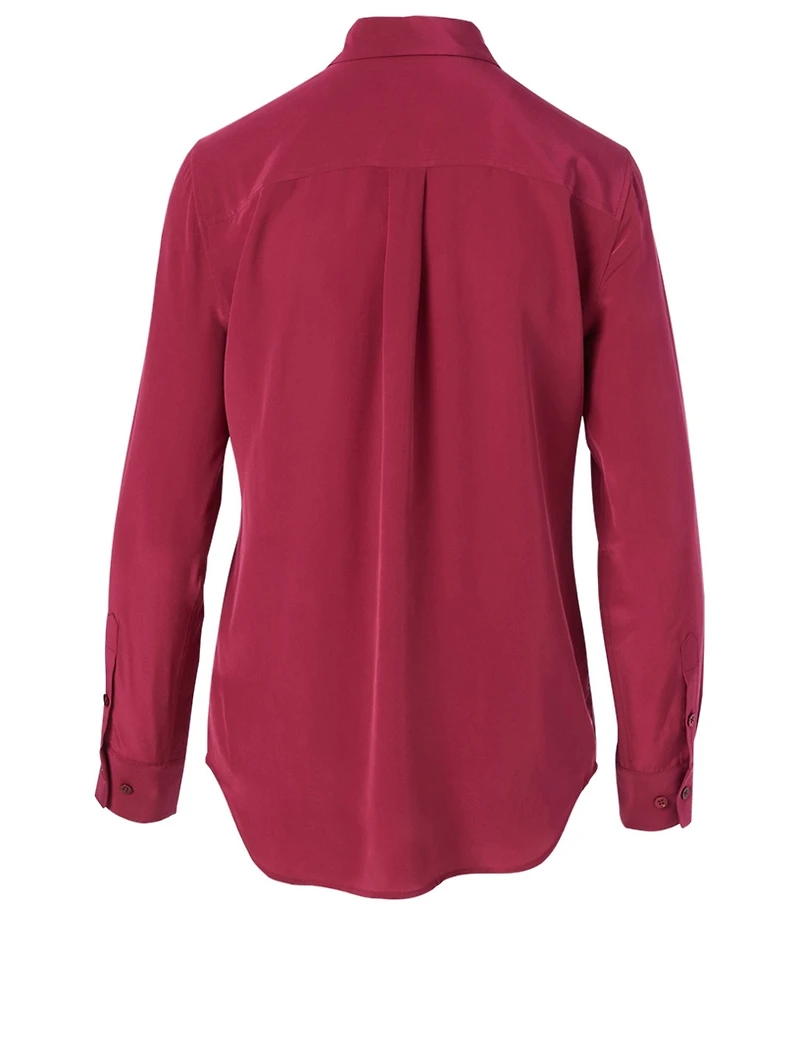 Signature Silk Slim Shirt