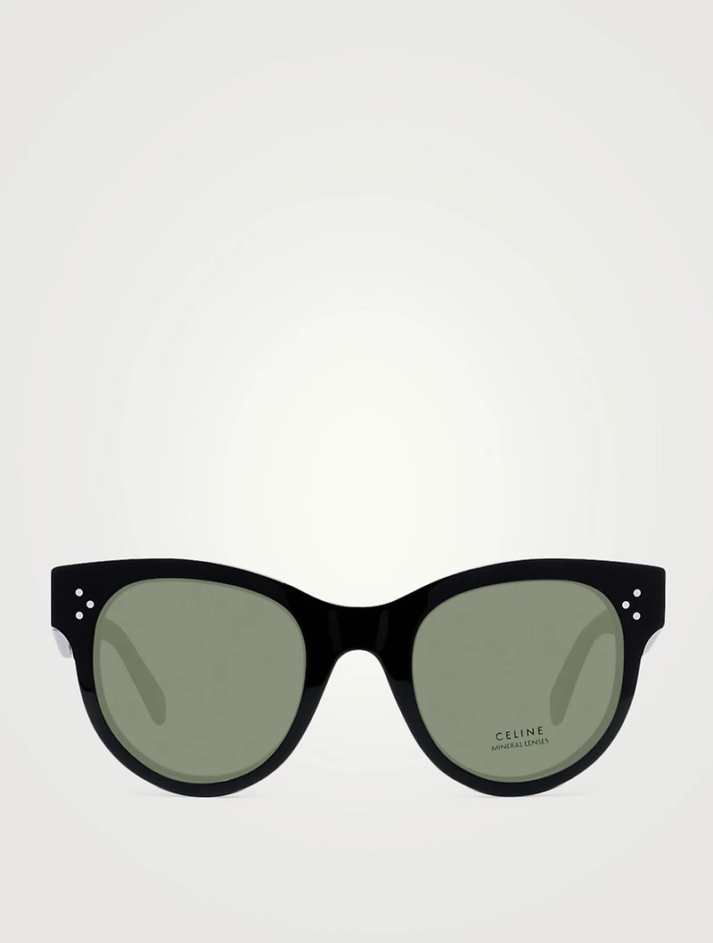 Round Mineral Sunglasses