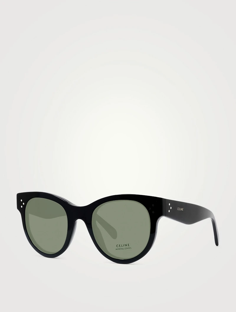 Round Mineral Sunglasses