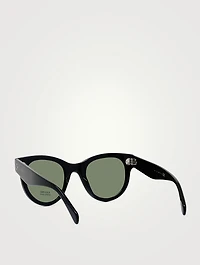 Round Mineral Sunglasses