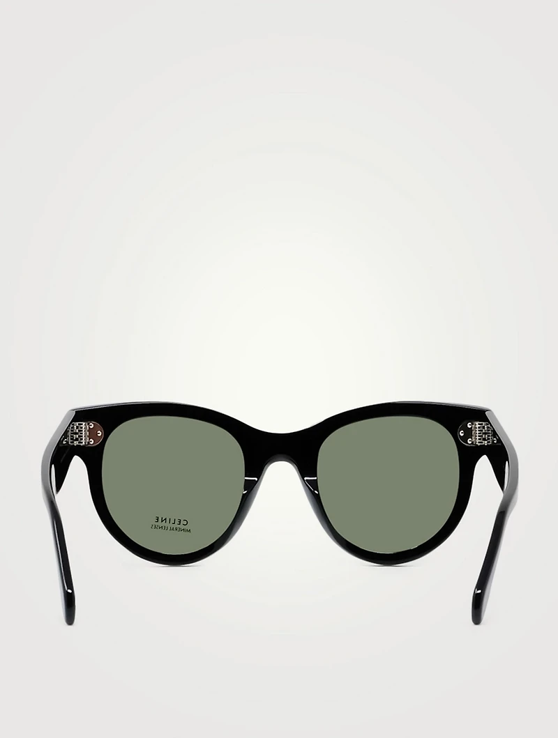 Round Mineral Sunglasses