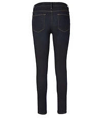Le High Skinny Jeans With Outseam Split