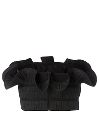 Oriel Pleated Bustier Top