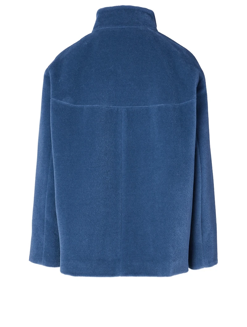 Alpaca And Wool Coat