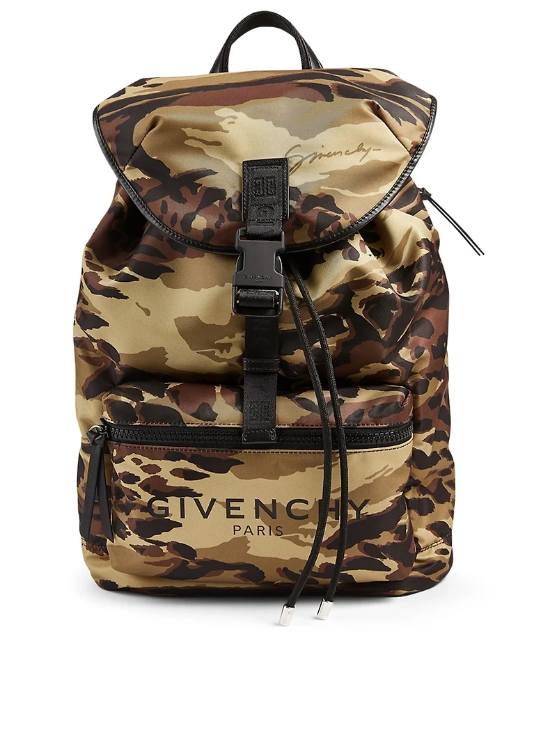 Light 3 4G Packaway Nylon Backpack In Camo Print