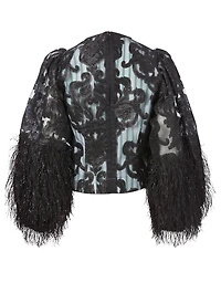 Cotton Poplin Feathery Blouse