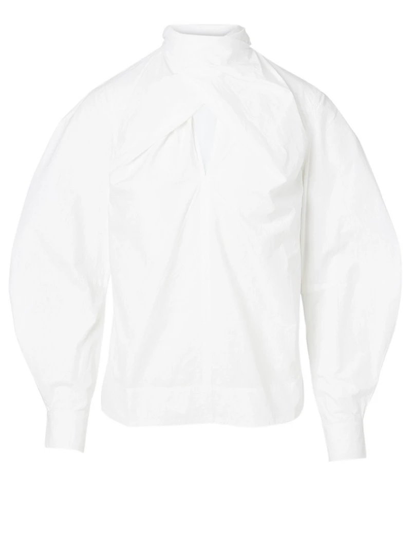 Cotton Poplin Blouse
