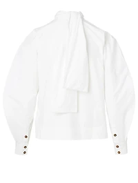 Cotton Poplin Blouse