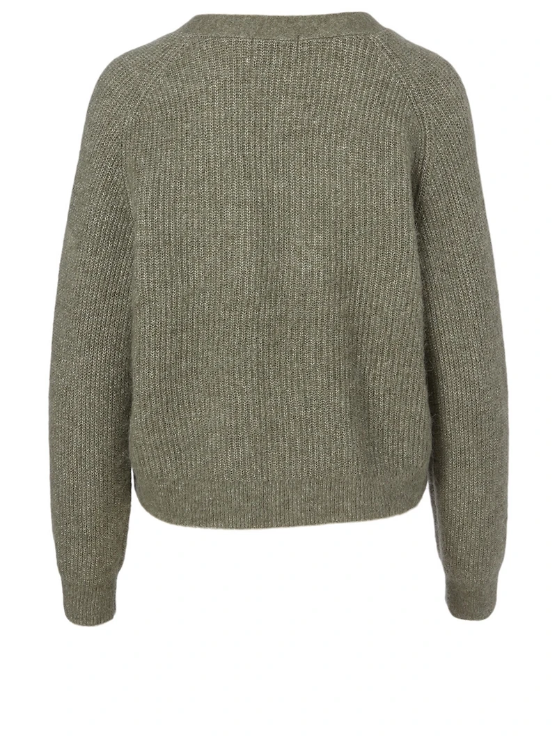 Alpaca And Wool Cardigan