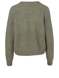 Alpaca And Wool Cardigan