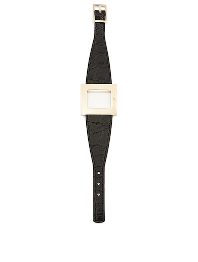 Très Vivier Alligator Bracelet