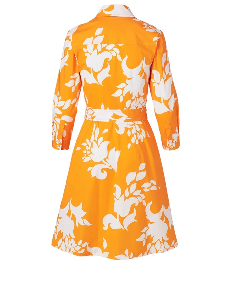 Shirt Dress In Floral Print
