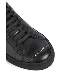 Urban Street Leather Sneaker With Logo Tape