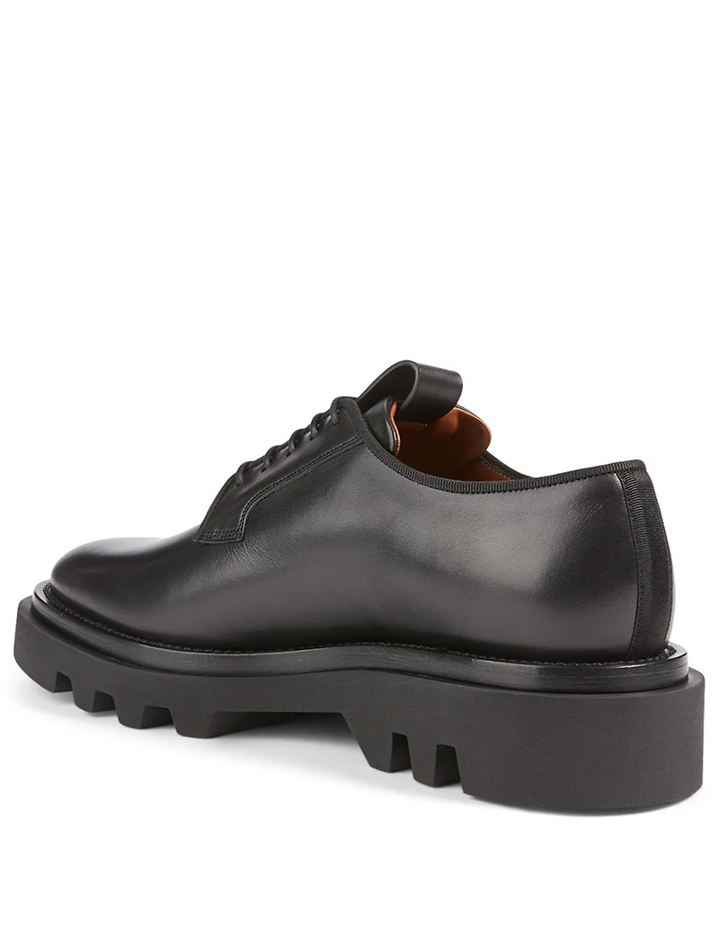 Combat Leather Derby Shoes