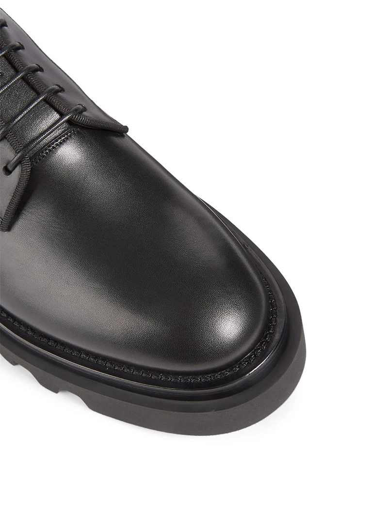 Combat Leather Derby Shoes