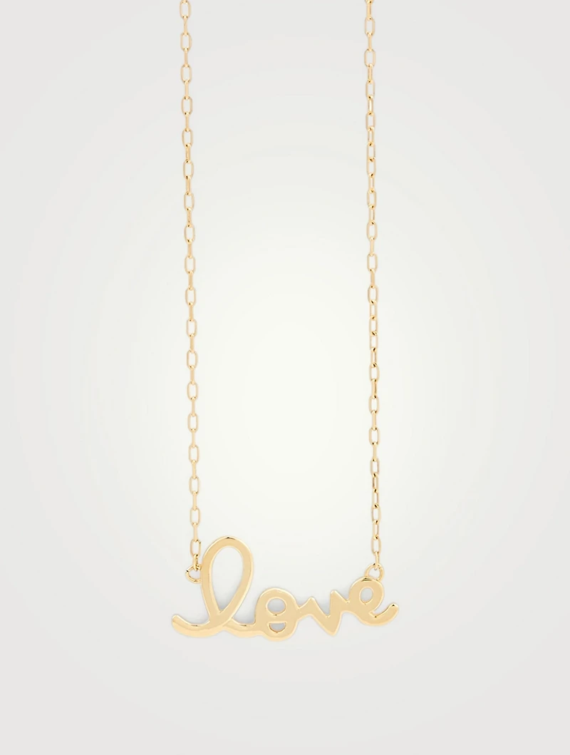 14K Gold Pure Love Necklace