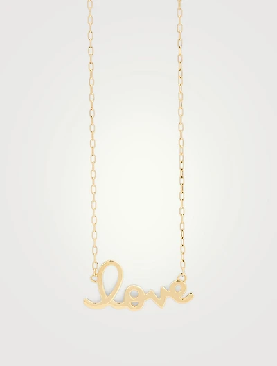 14K Gold Pure Love Necklace
