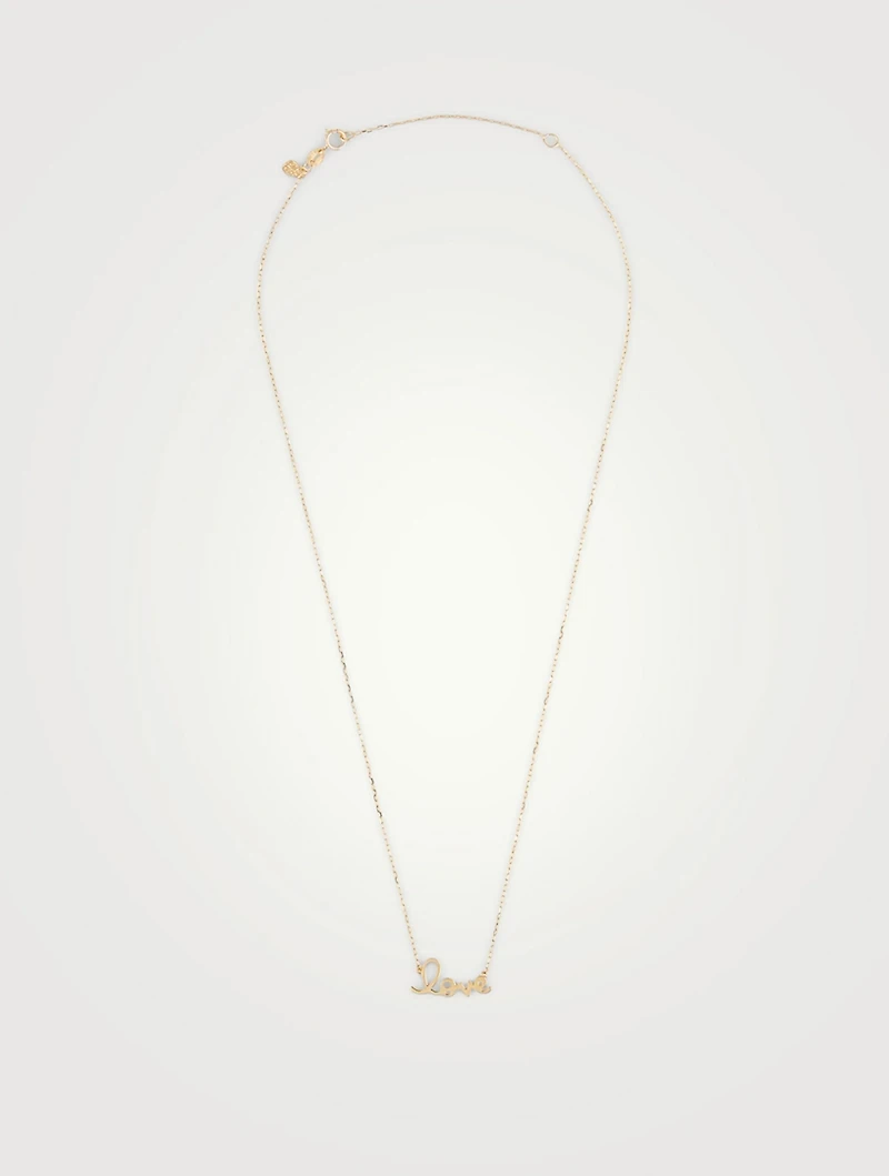 14K Gold Pure Love Necklace