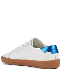 Court Classic SL/06 Leather Sneakers With Metallic Tab