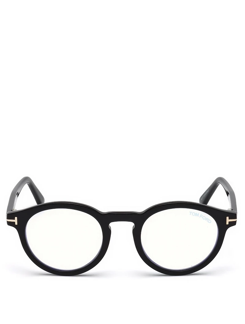 Round Optical Glasses With Blue Block Technology