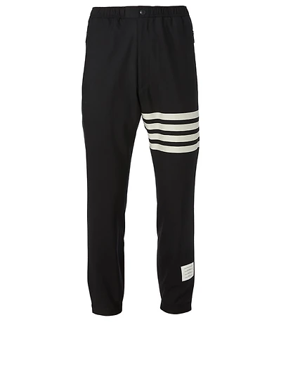 Wool Four-Bar Track Pants