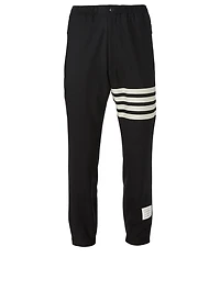 Wool Four-Bar Track Pants