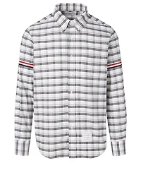 Grosgrain Armband Shirt Check Print