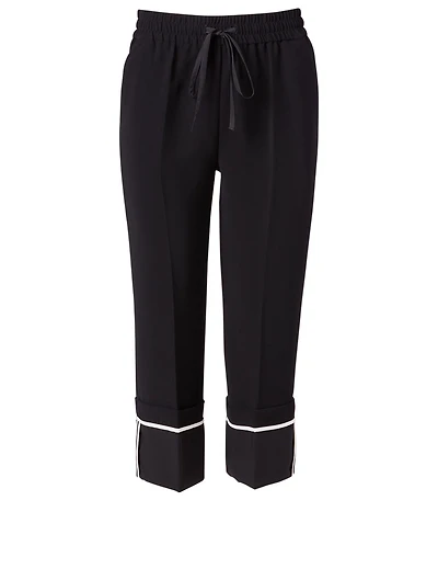 Cropped Pajama Pants