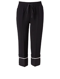 Cropped Pajama Pants