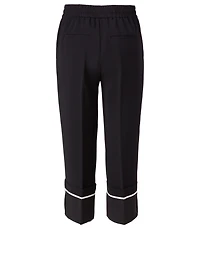 Cropped Pajama Pants