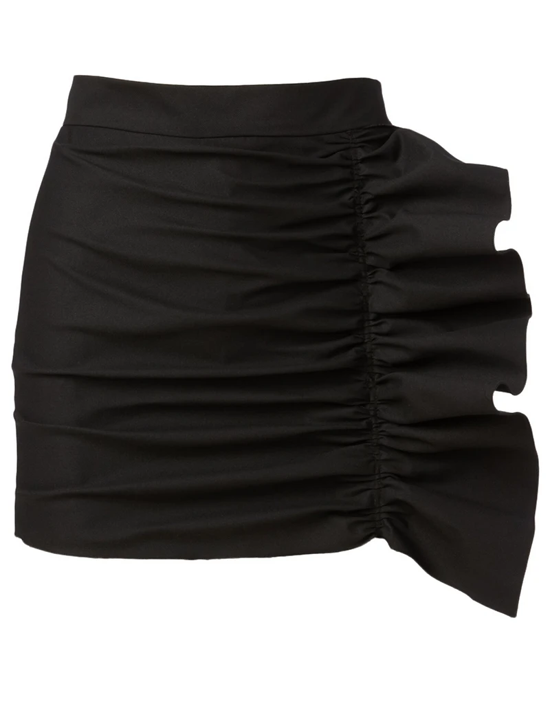 Gathered Mini Skort