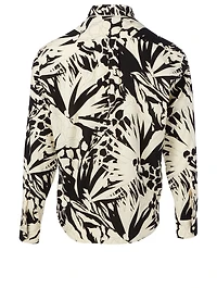 Long-Sleeve Shirt Jungle Print
