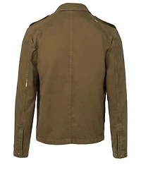 Cotton Gabardine Field Jacket