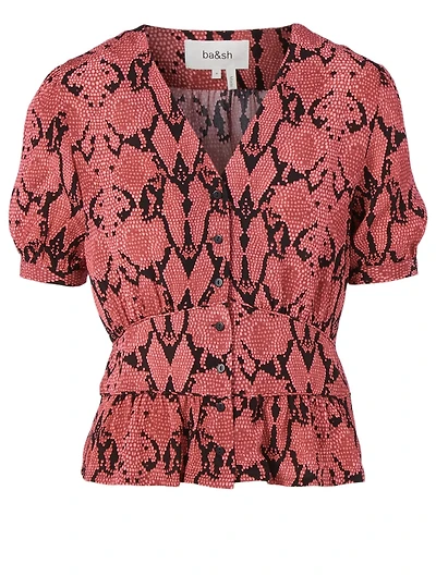 Cleo Top Animal Print