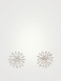 Luminus 18K White Gold Earrings With Diamonds