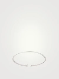 Spectrum 18K White Gold Choker Necklace With Diamonds