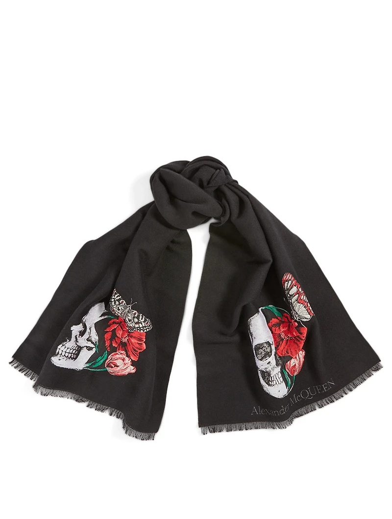 Bloom Skull Scarf