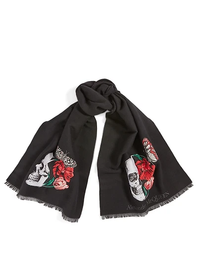 Bloom Skull Scarf