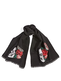 Bloom Skull Scarf