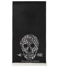 Wool Arrow Skull Scarf
