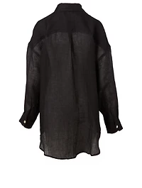 Playa Linen Shirt Dress