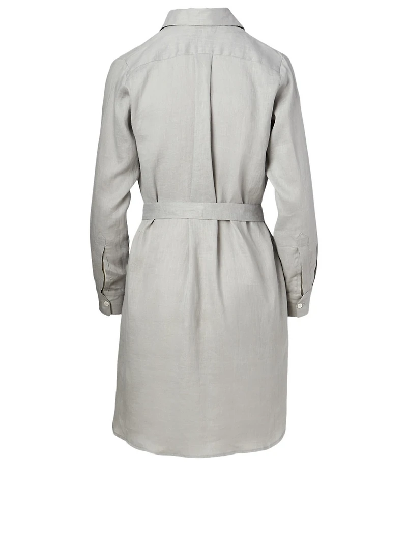 Linen Shirt Dress