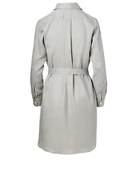 Linen Shirt Dress